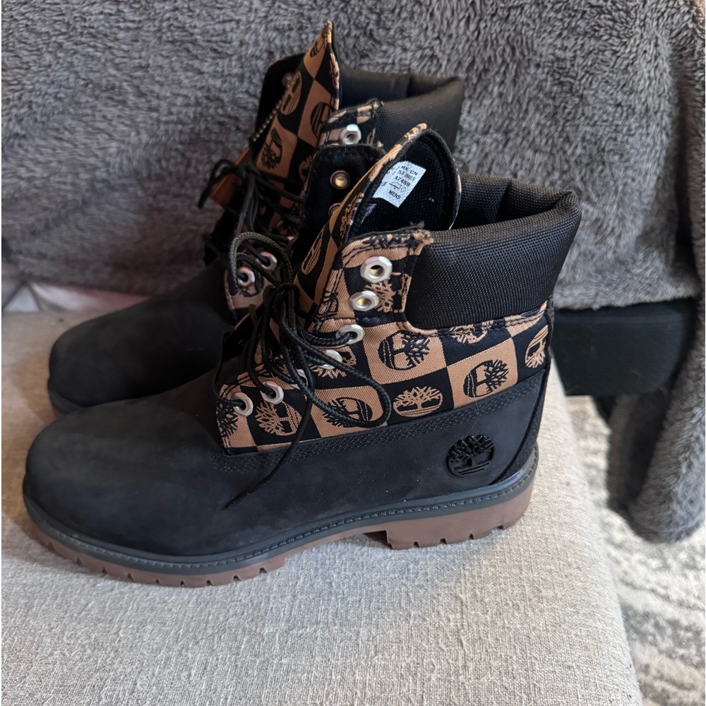 Timberlands 6” Classic Patchwork Boots